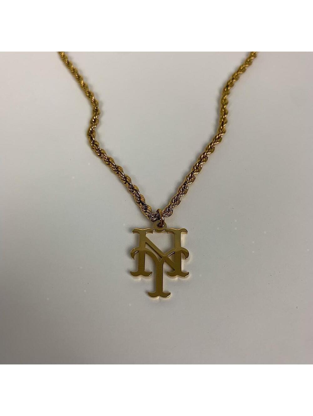Y2K Gold Stainless Steel Steel Chain Necklace - Picture 2 of 8
